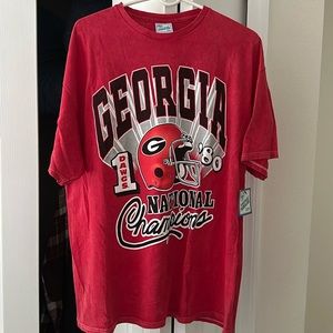 Vintage Georgia 1980 National champion Tshirt